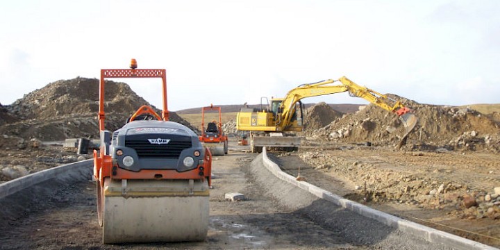 Hoofields: Site Preparation