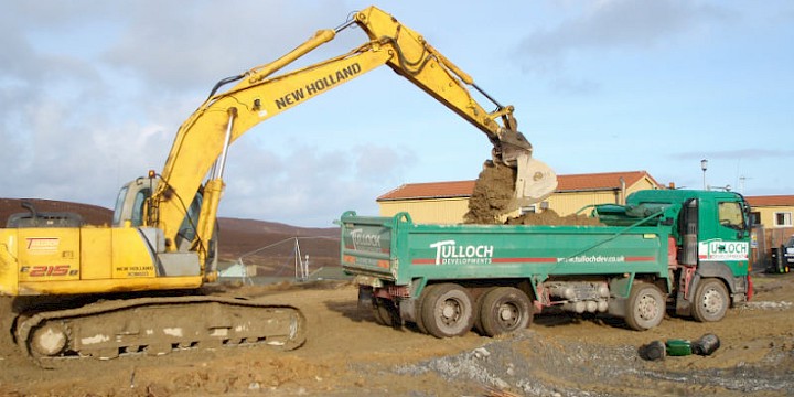 Hoofields: Site Preparation