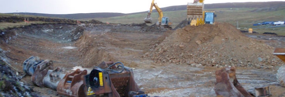 Hoofields: Site Preparation