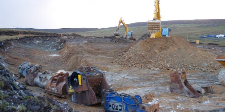 Hoofields: Site Preparation