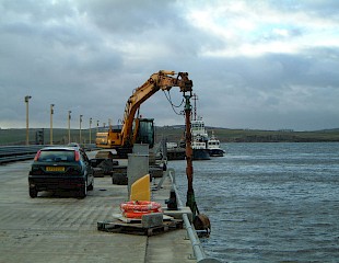 Scapa Pier Dredging