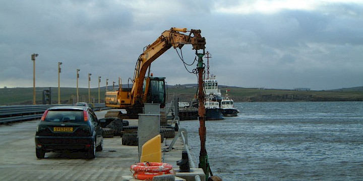 Scapa Pier Dredging