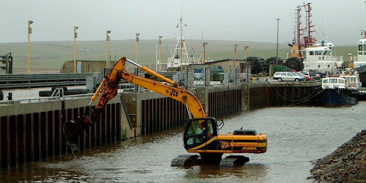 Scapa Pier Dredging