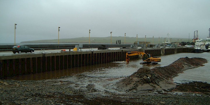 Scapa Pier Dredging