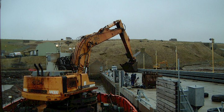 Scapa Pier Dredging