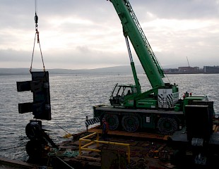 Holmsgarth Mooring Dolphin