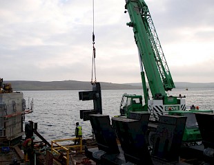 Holmsgarth Mooring Dolphin