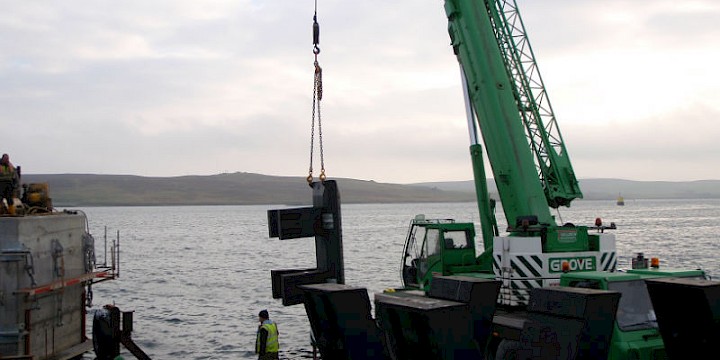 Holmsgarth Mooring Dolphin